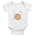 Baby Bodysuit · Drum Set (Light) White - BM ink.