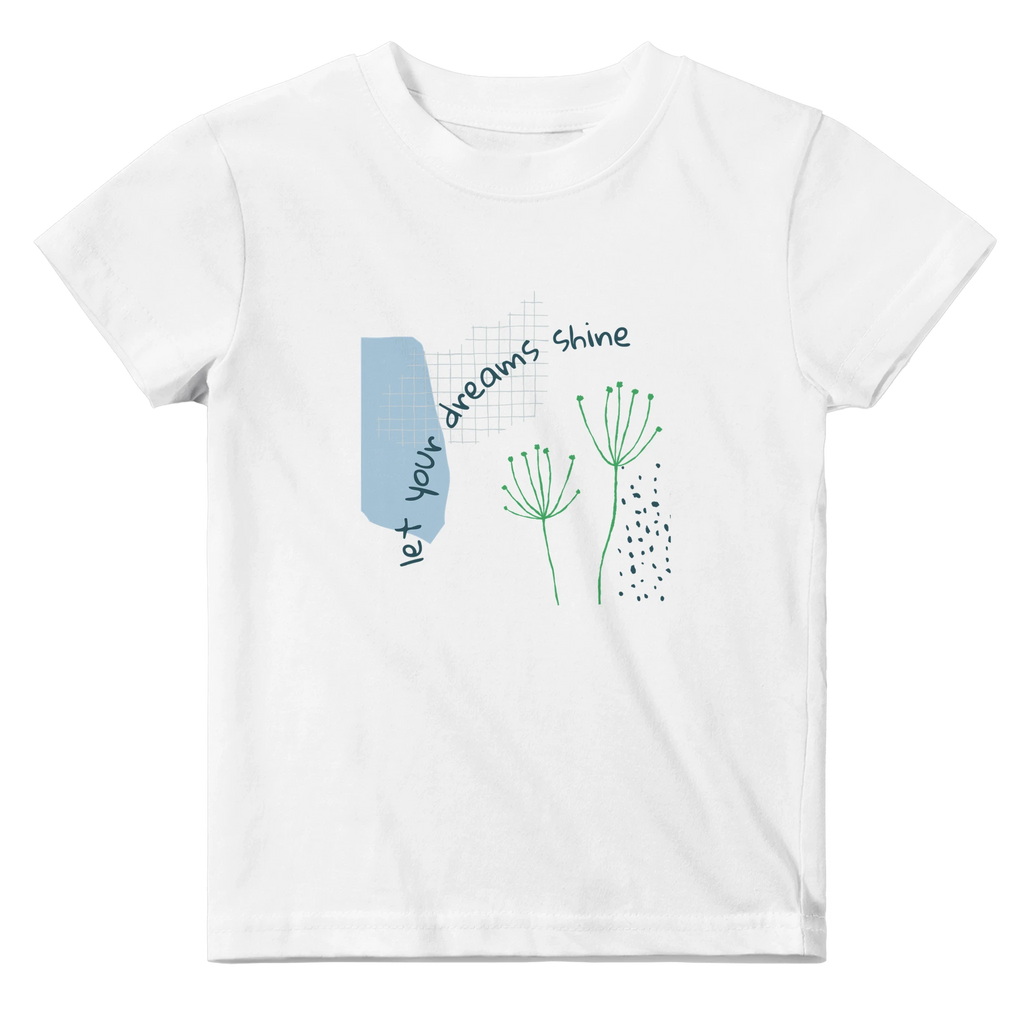 Baby T-Shirt · Let Your Dreams Shine White - BM ink.