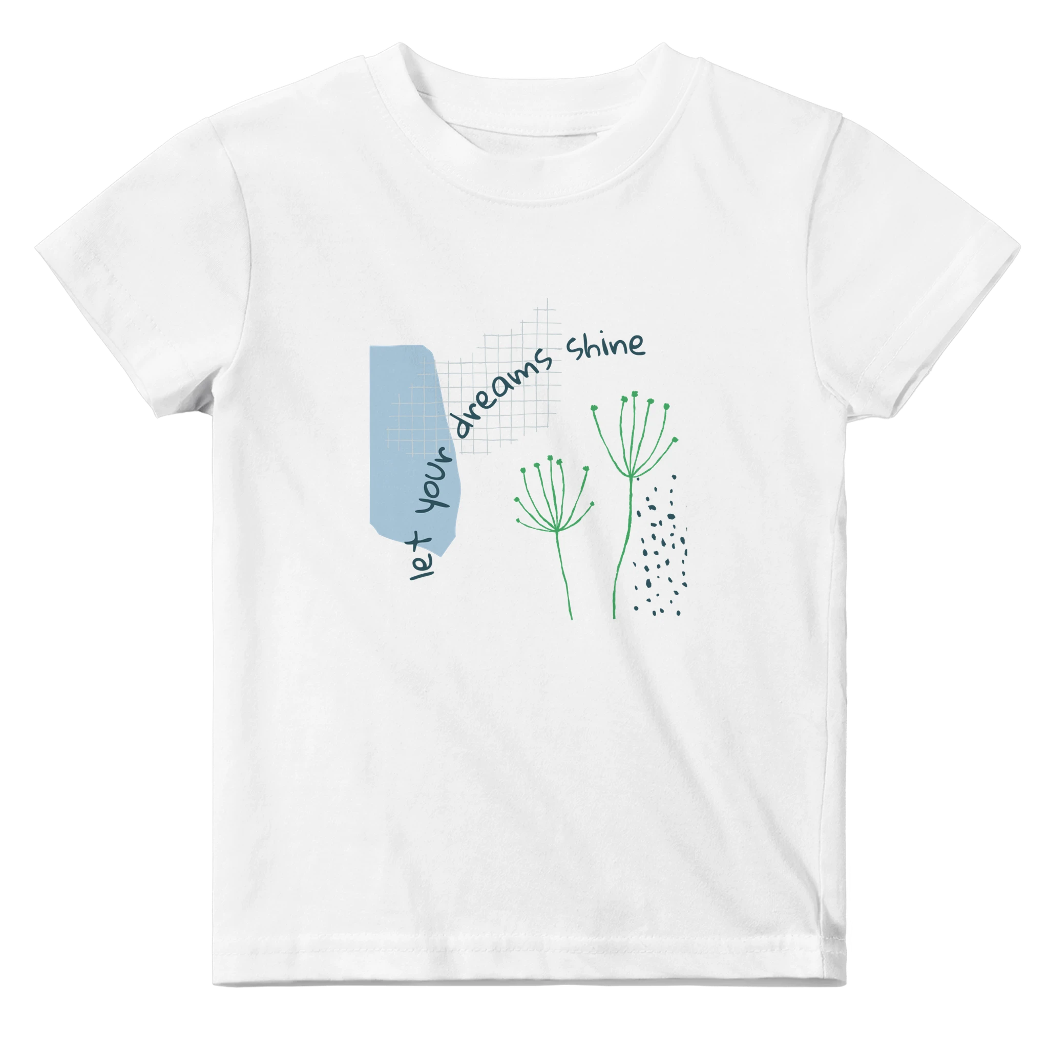 Baby T-Shirt · Let Your Dreams Shine White - BM ink.
