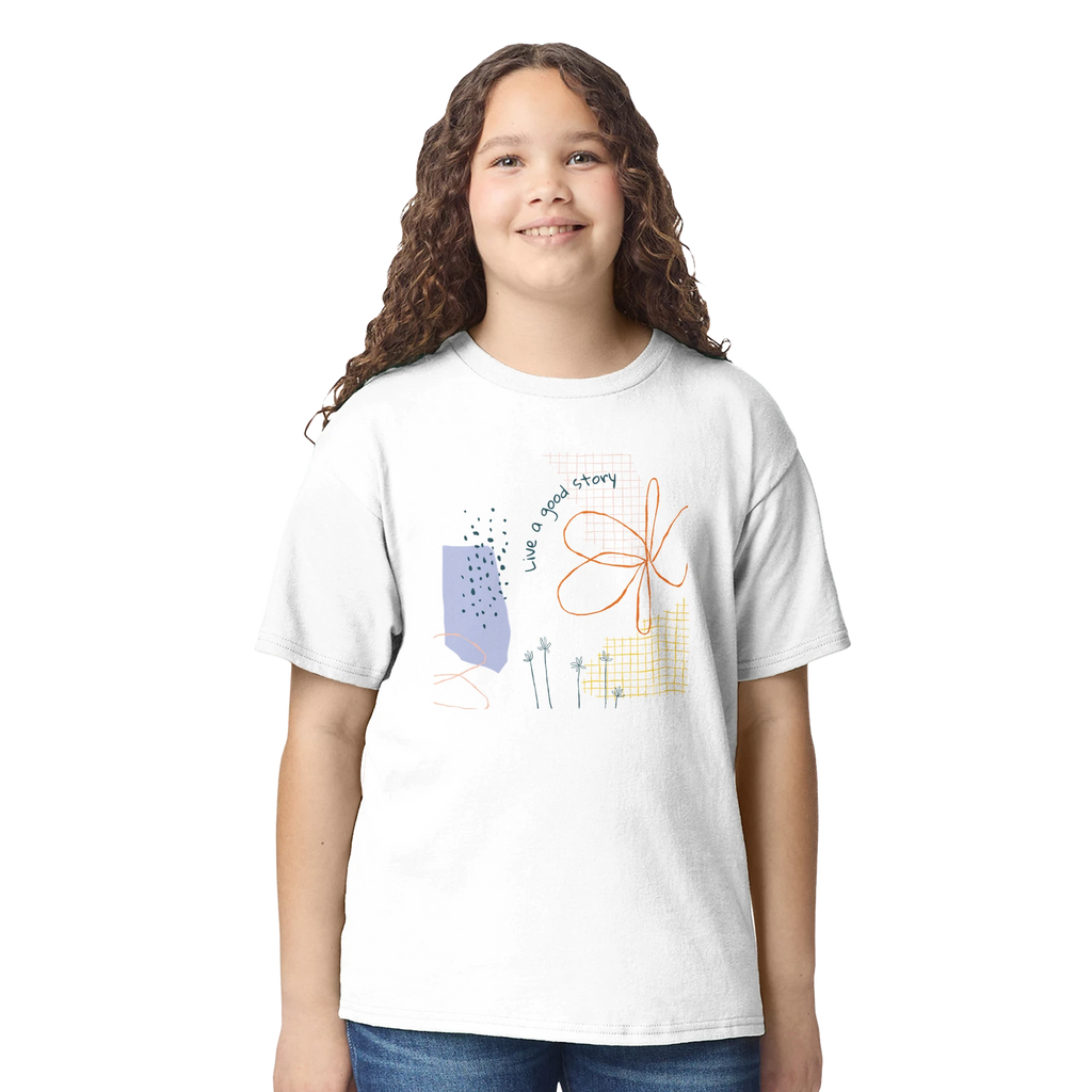 Kids T-Shirt · Live a Good Story - BM ink.