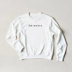 Adult Sweatshirt · Friends Logo White - BM ink.