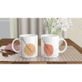 Ceramic Mug · Acoustic Guitars Ceramic White Both Guitars - BM ink.