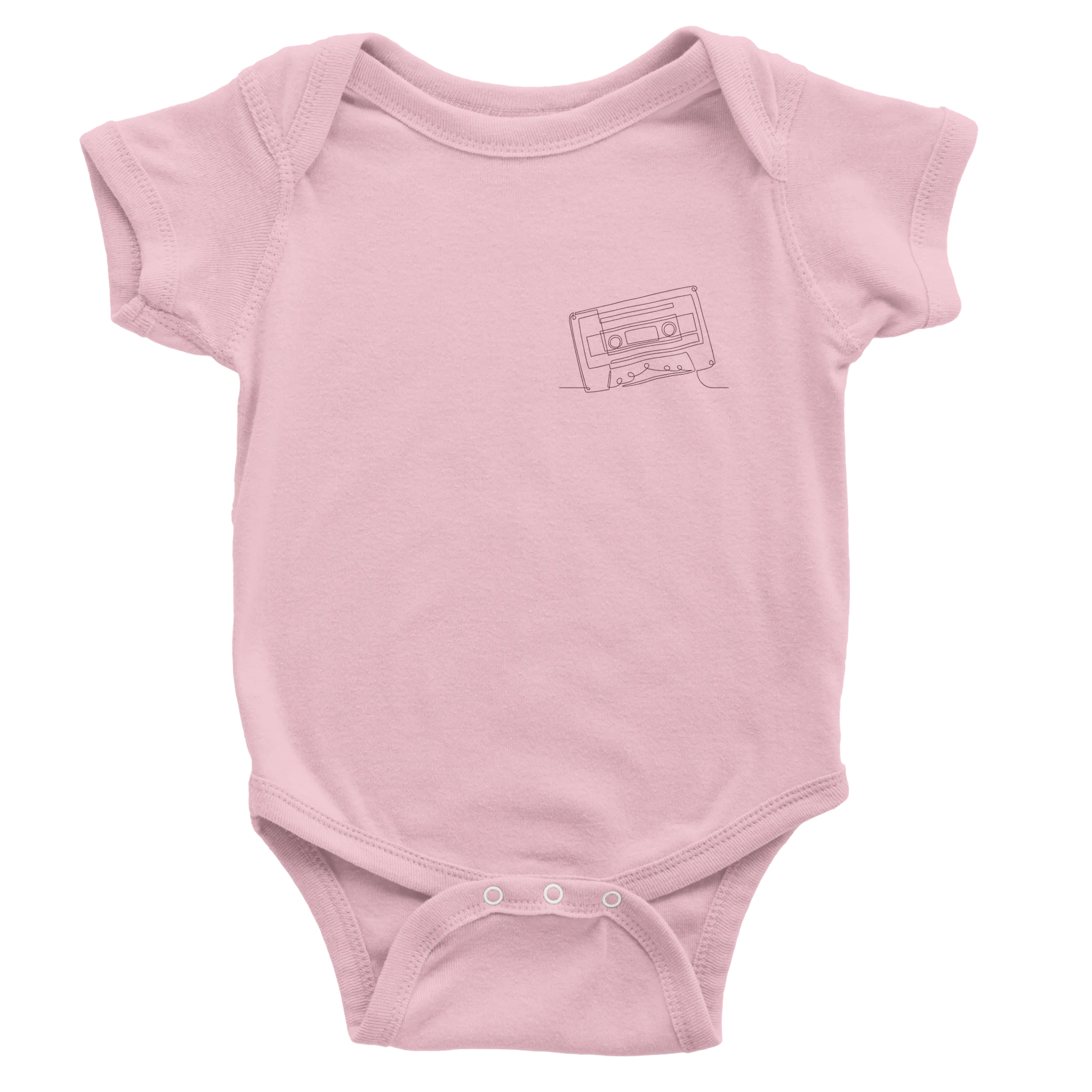 Analog Soul · Baby Bodysuit Subtle Pink - BM ink.