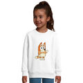 Kids Sweatshirt · Bluey's Sister White - BM ink.