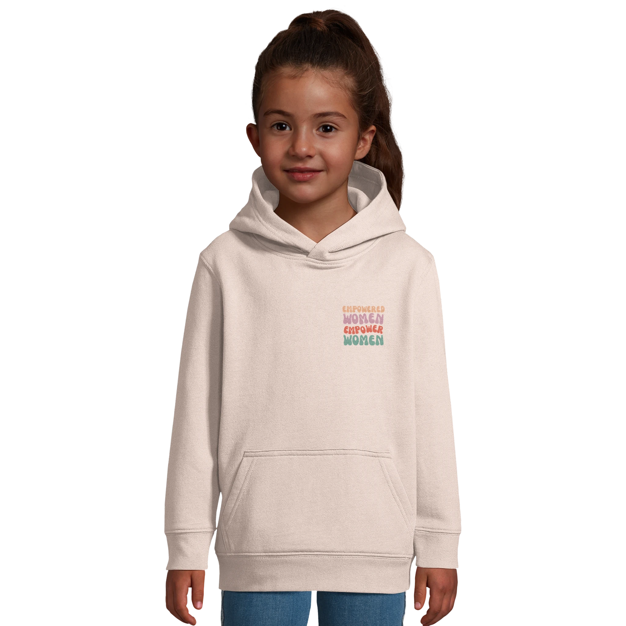 Rise Together · Kids Hoodie Subtle Creamy Pink - BM ink.