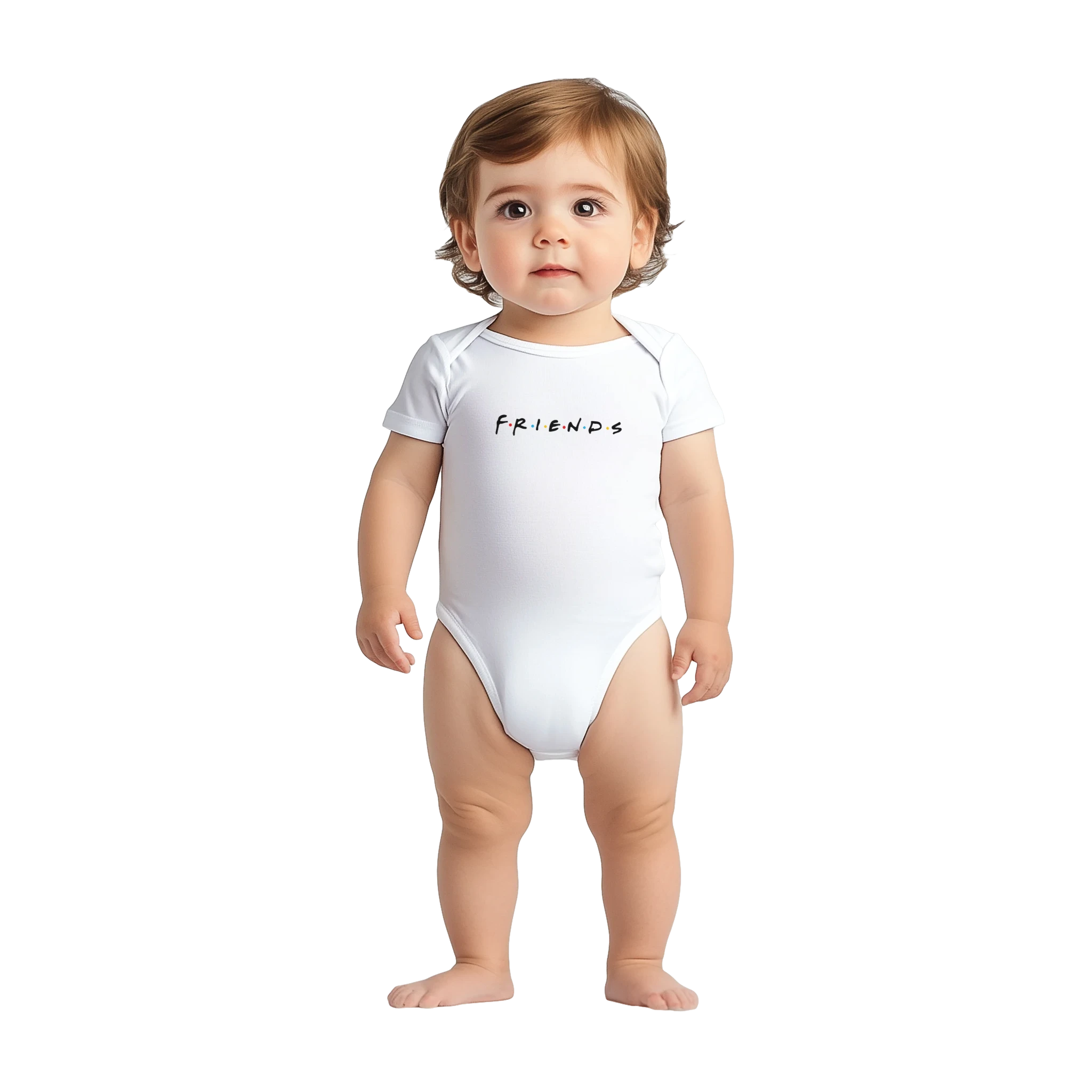 Baby Bodysuit · Friends Logo White - BM ink.