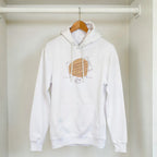 Adult Hoodie · Audio Cassette Wrinkled Tape White - BM ink.