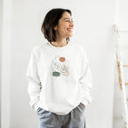 Soft Confidence · Adult Sweatshirt Bold White - BM ink.
