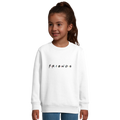Kids Sweatshirt · Friends Logo White - BM ink.