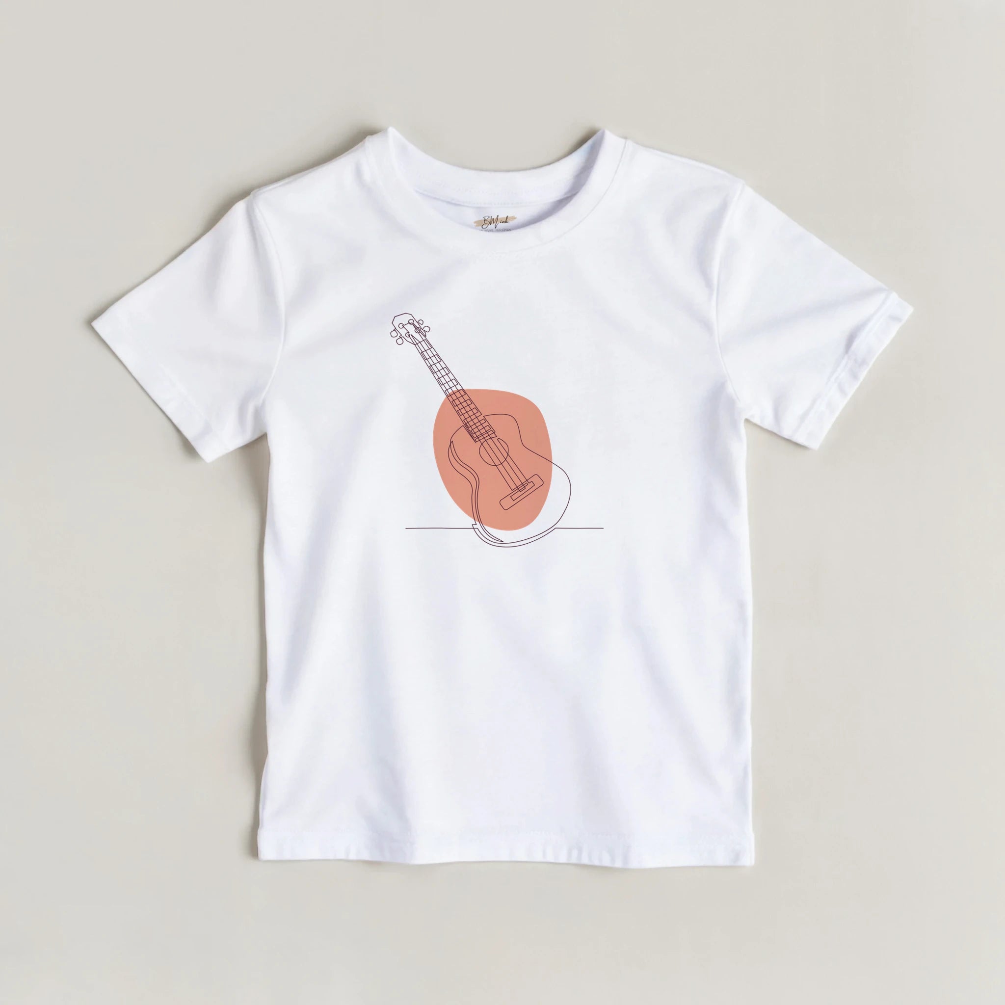 Kids T-Shirt · Acoustic Guitar (Bold) - BM ink.