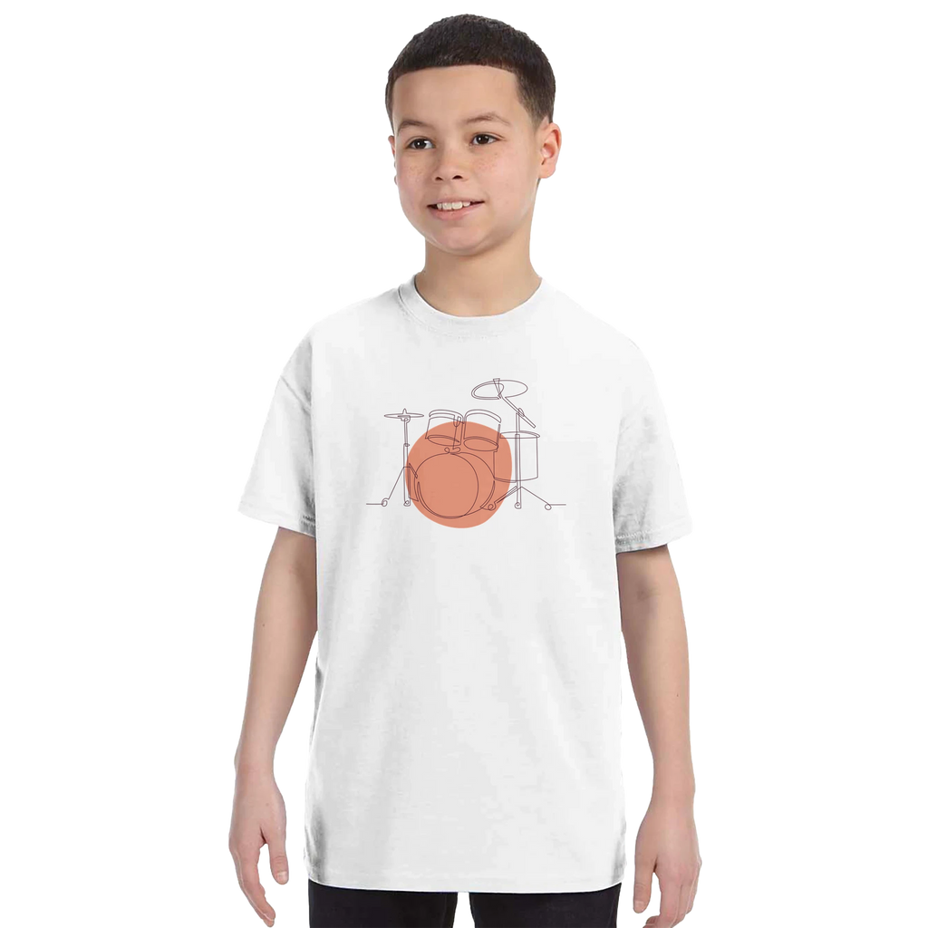 Kids T-Shirt · Drum Set (Bold) - BM ink.