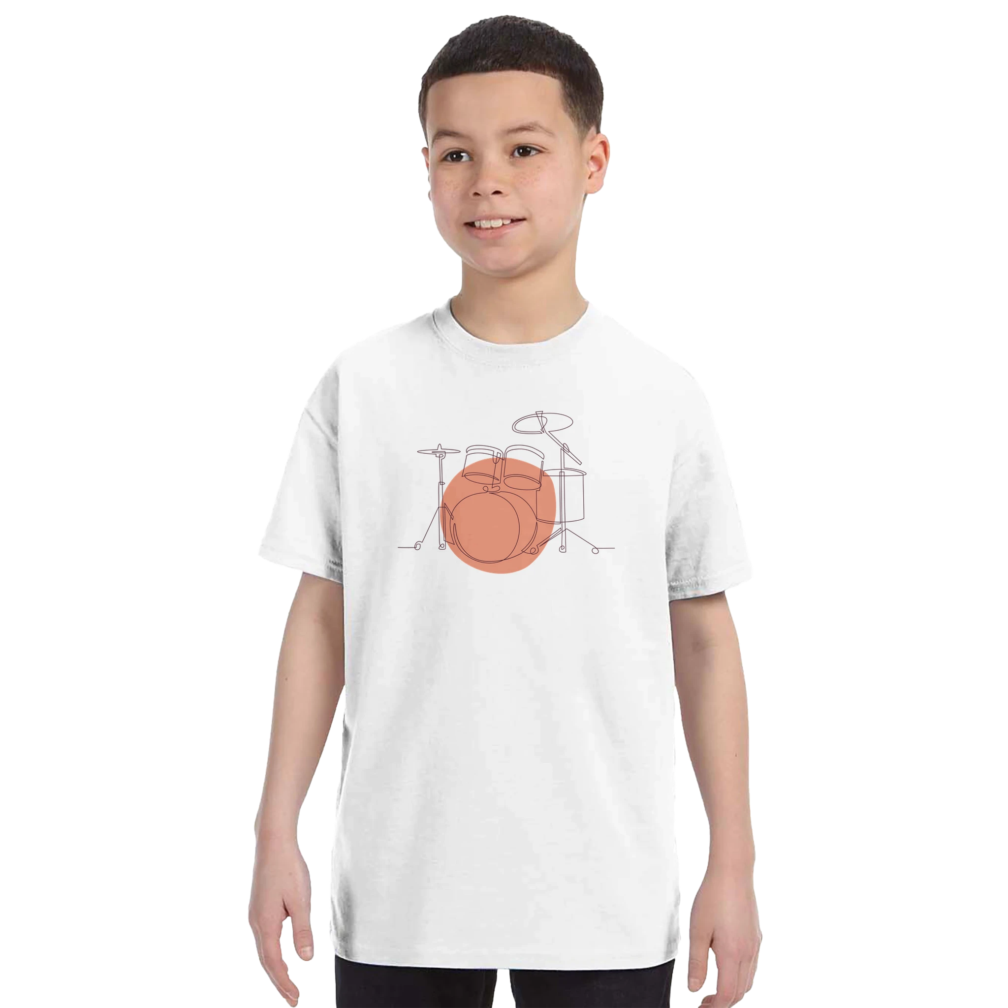 Kids T-Shirt · Drum Set (Bold) - BM ink.