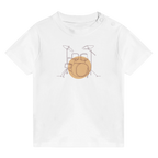 Baby T-Shirt · Drum Set (Light) - BM ink.