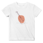 Baby T-shirt · Acoustic Guitar (Bold) White - BM ink.