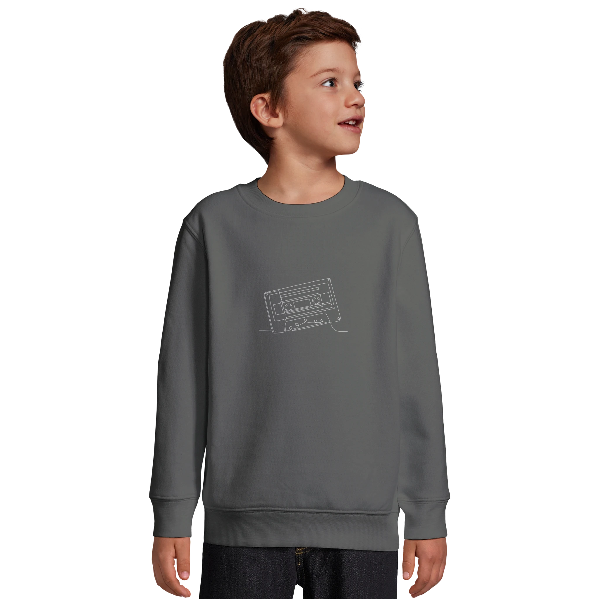 Analog Soul · Kids Sweatshirt Bold Grey Melange - BM ink.