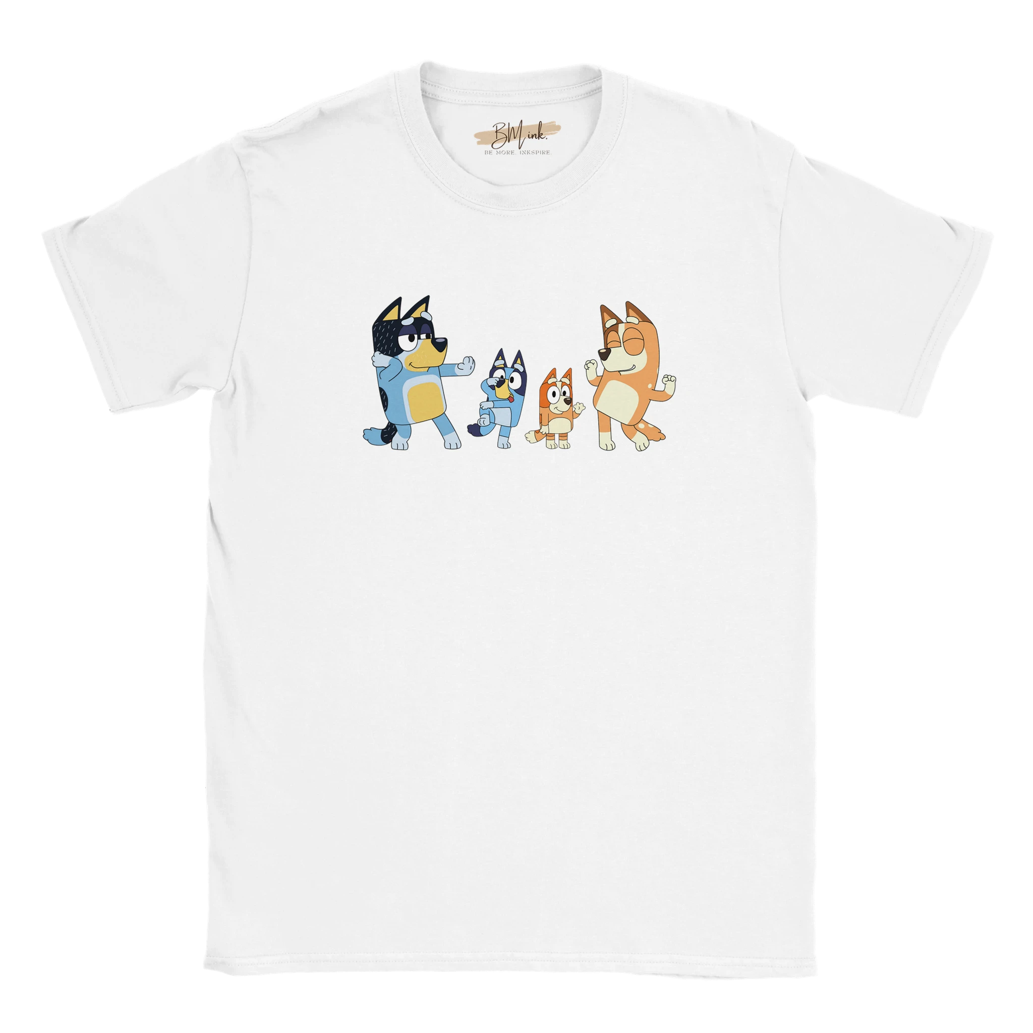 Kids T-Shirt · Bluey The Heelers - BM ink.