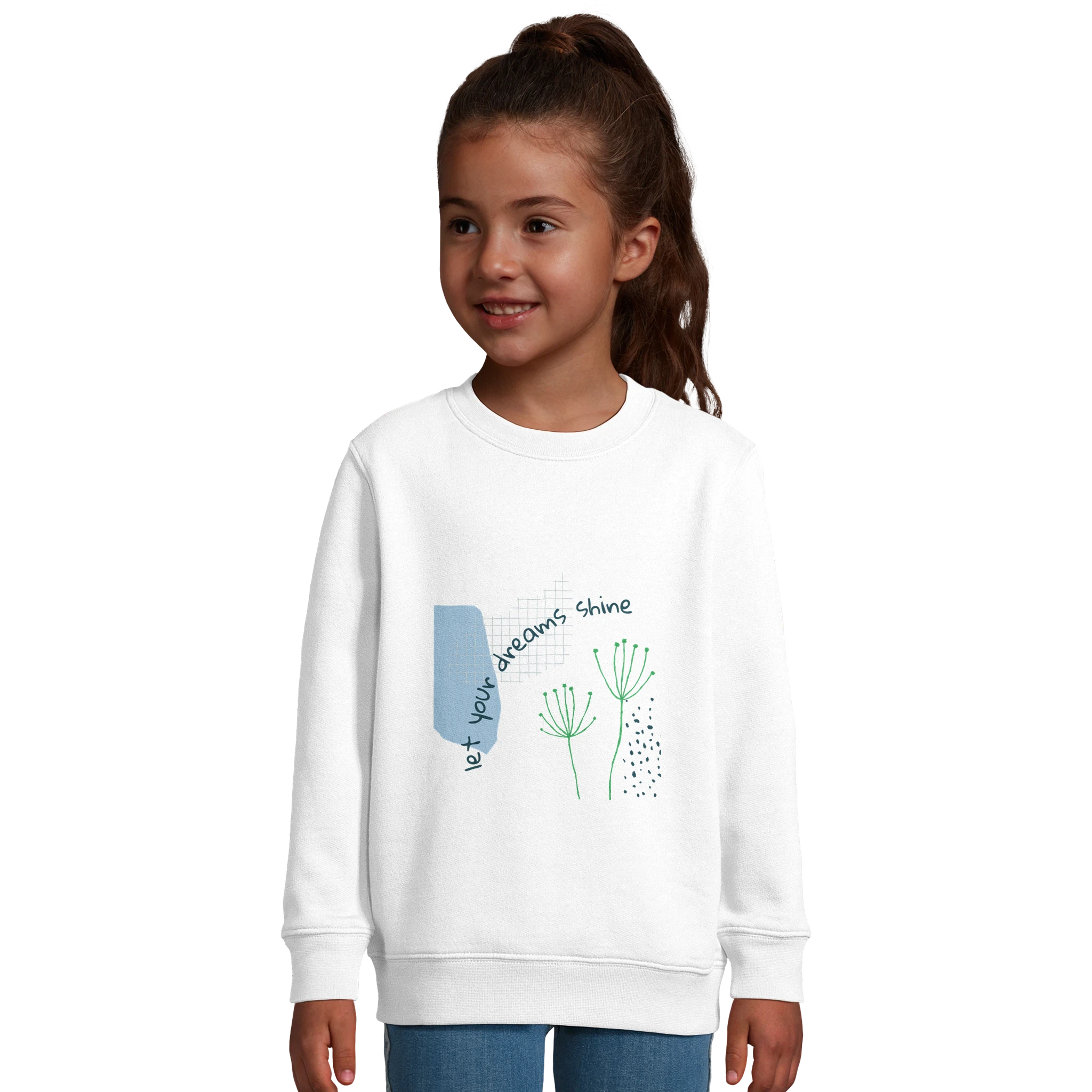 Kids Sweatshirt · Let Your Dreams Shine - BM ink.