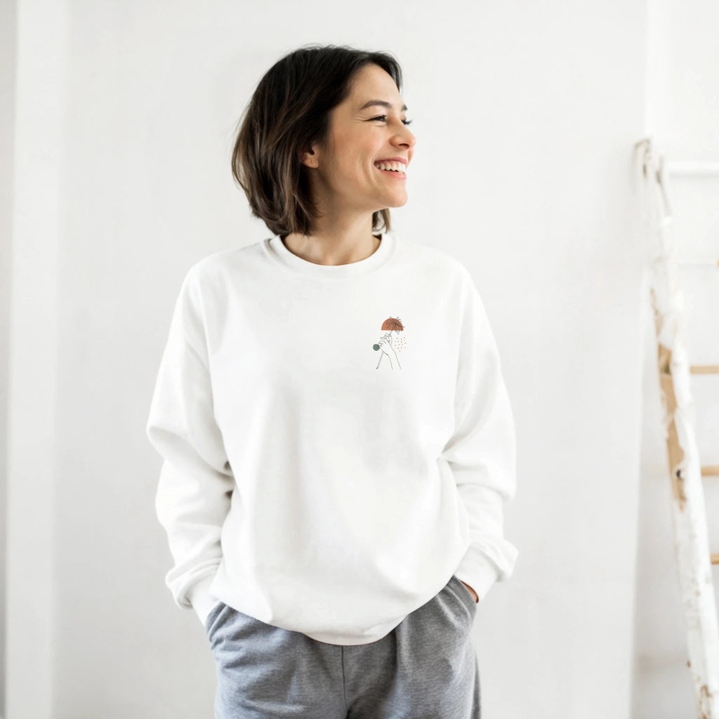 Quiet Bloom · Adult Sweatshirt - BM ink.