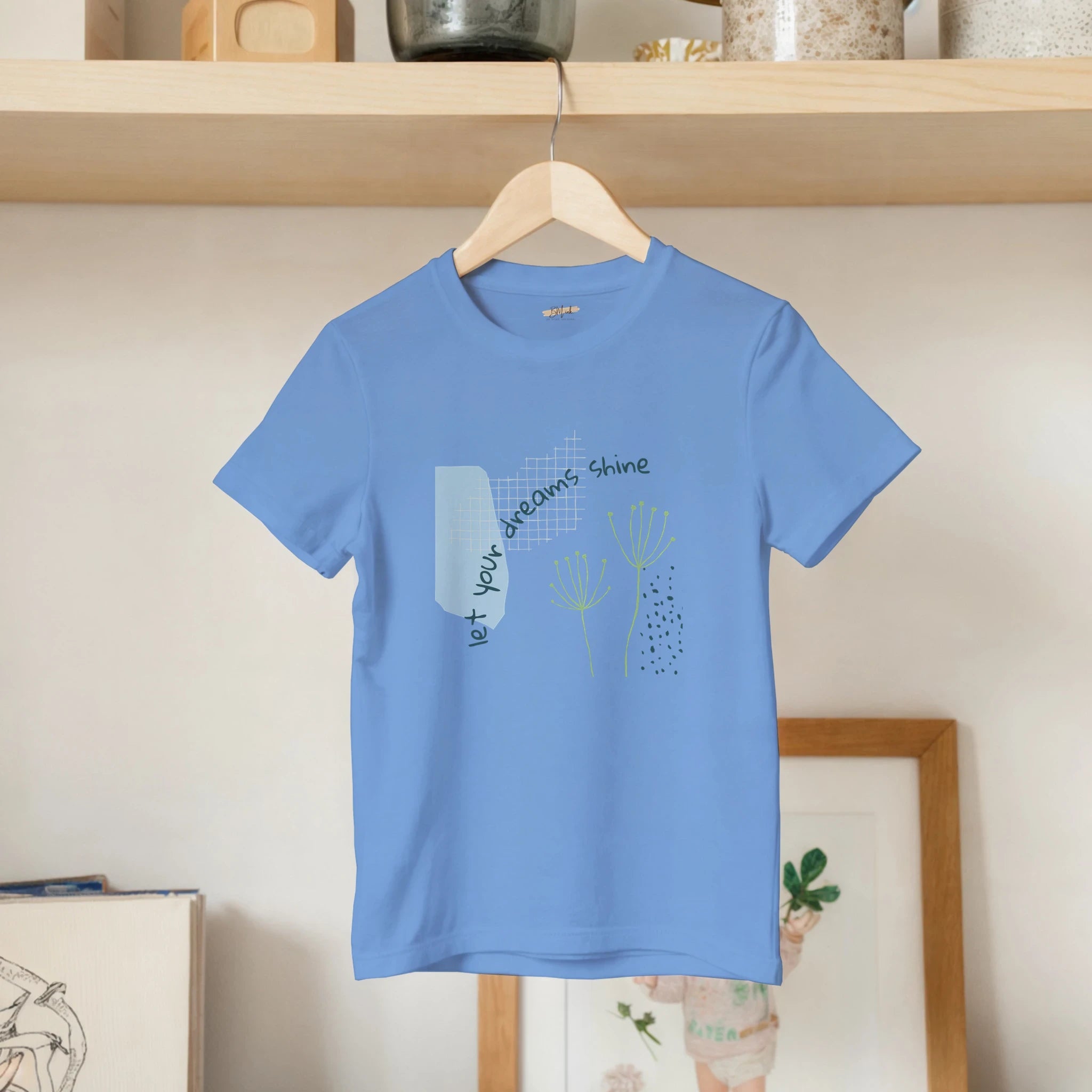 Kids T-Shirt · Let Your Dreams Shine Carolina Blue - BM ink.