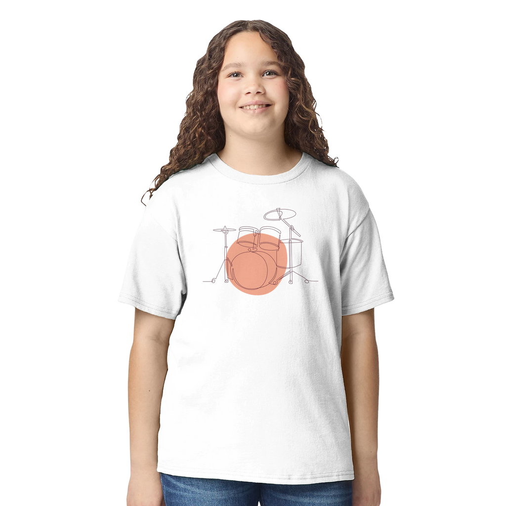 Kids T-Shirt · Drum Set (Bold) - BM ink.