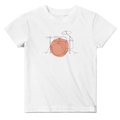 Baby T-Shirt · Drum Set (Bold) White - BM ink.