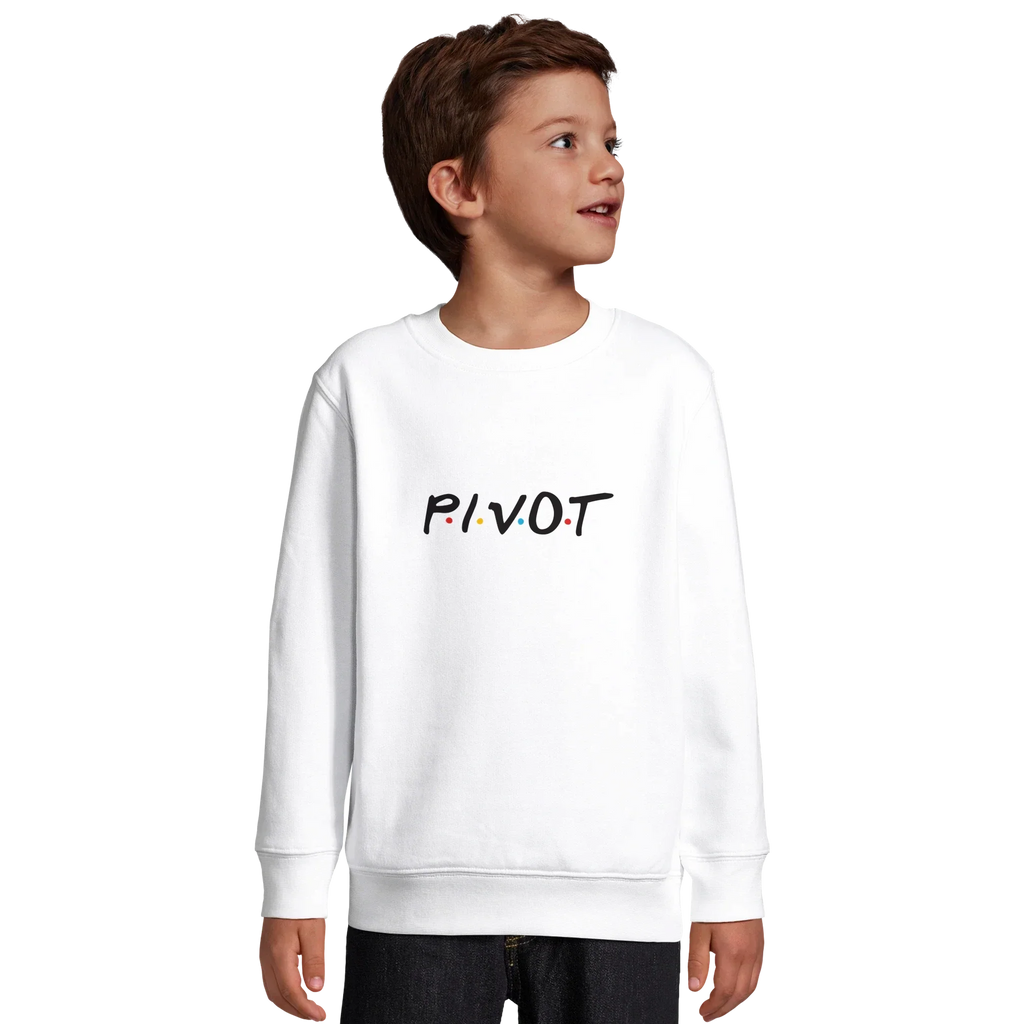 Kids Sweatshirt · Friends Pivot White - BM ink.