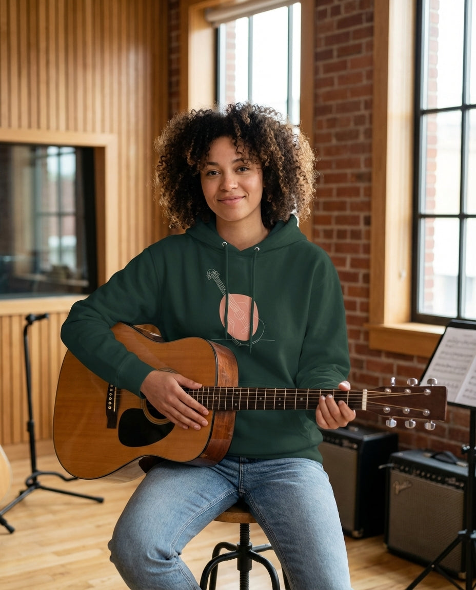 Adult Hoodie · Acoustic Guitars - BM ink.