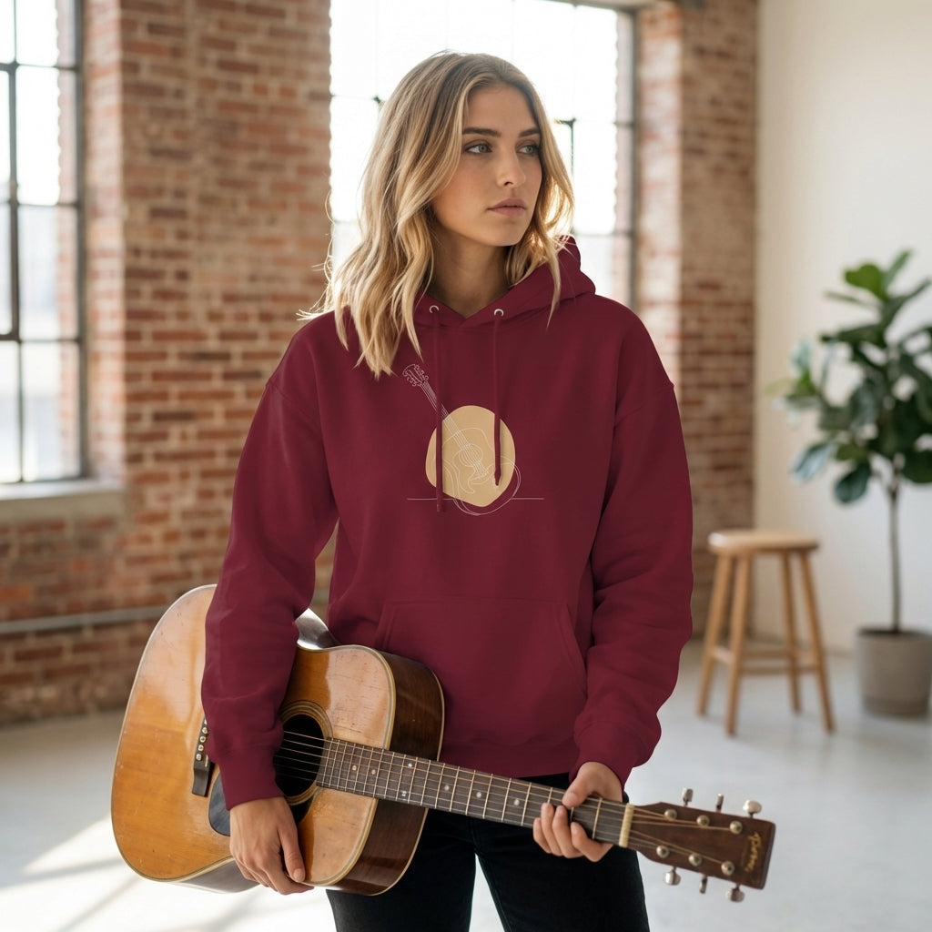 Adult Hoodie · Acoustic Guitars - BM ink.