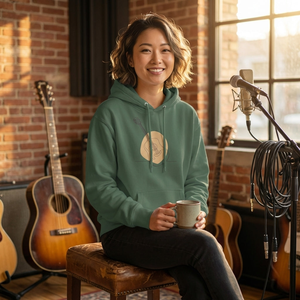 Adult Hoodie · Acoustic Guitars - BM ink.