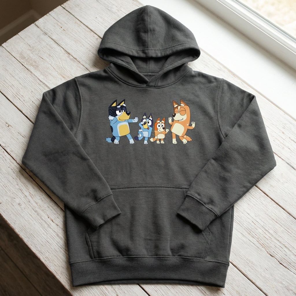 Kids Hoodie · Bluey The Heelers - BM ink.
