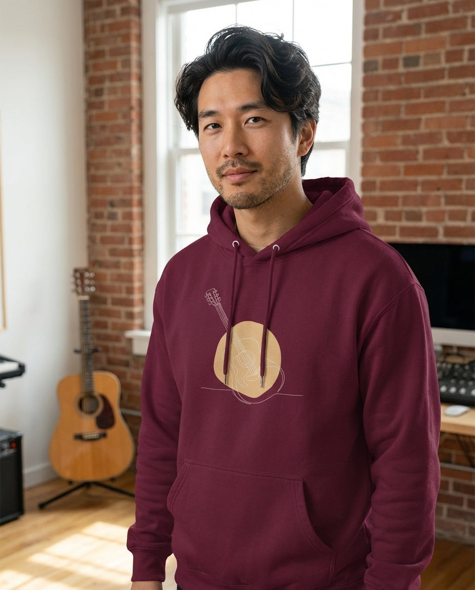 Adult Hoodie · Acoustic Guitars - BM ink.