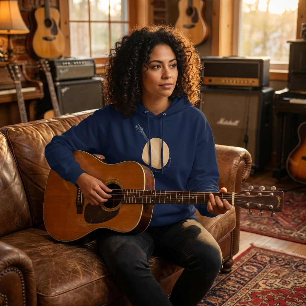 Adult Hoodie · Acoustic Guitars - BM ink.