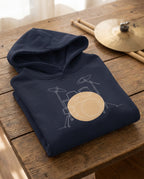 Kids Hoodie · Drum Set (Light) - BM ink.