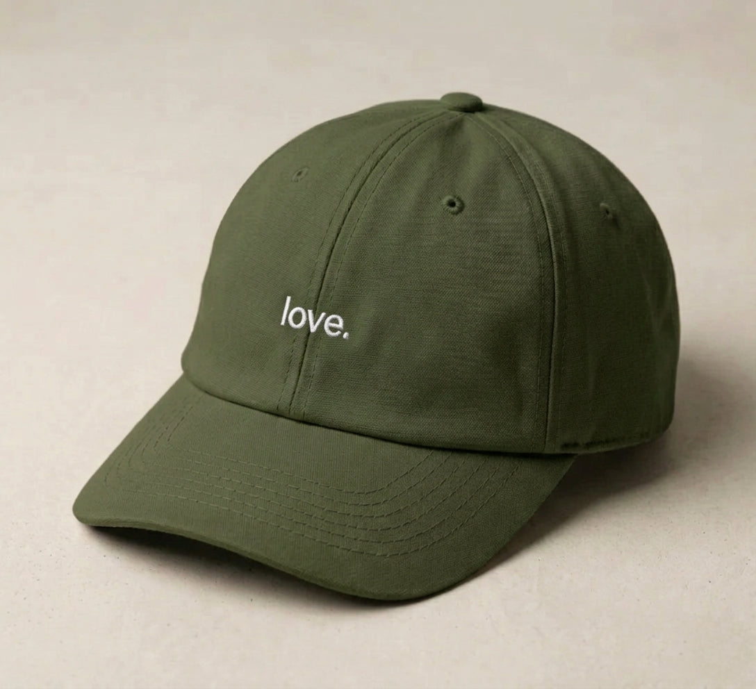 love. · Embroidered Cap