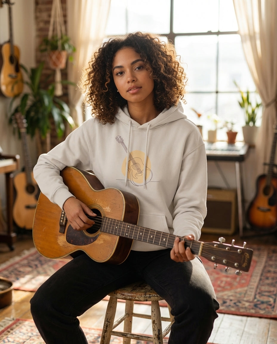 Adult Hoodie · Acoustic Guitars - BM ink.