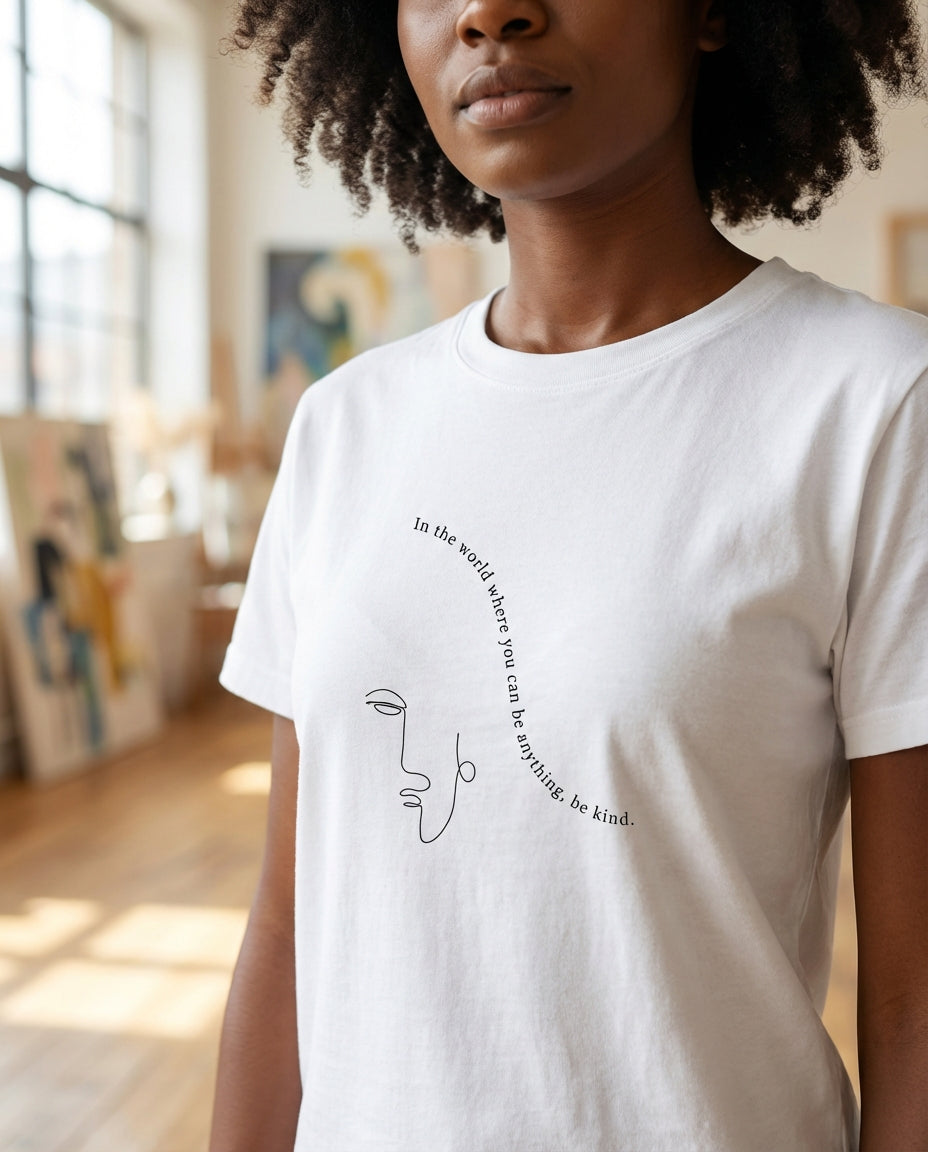 Choose Kindness · Adult T-Shirt White - BM ink.