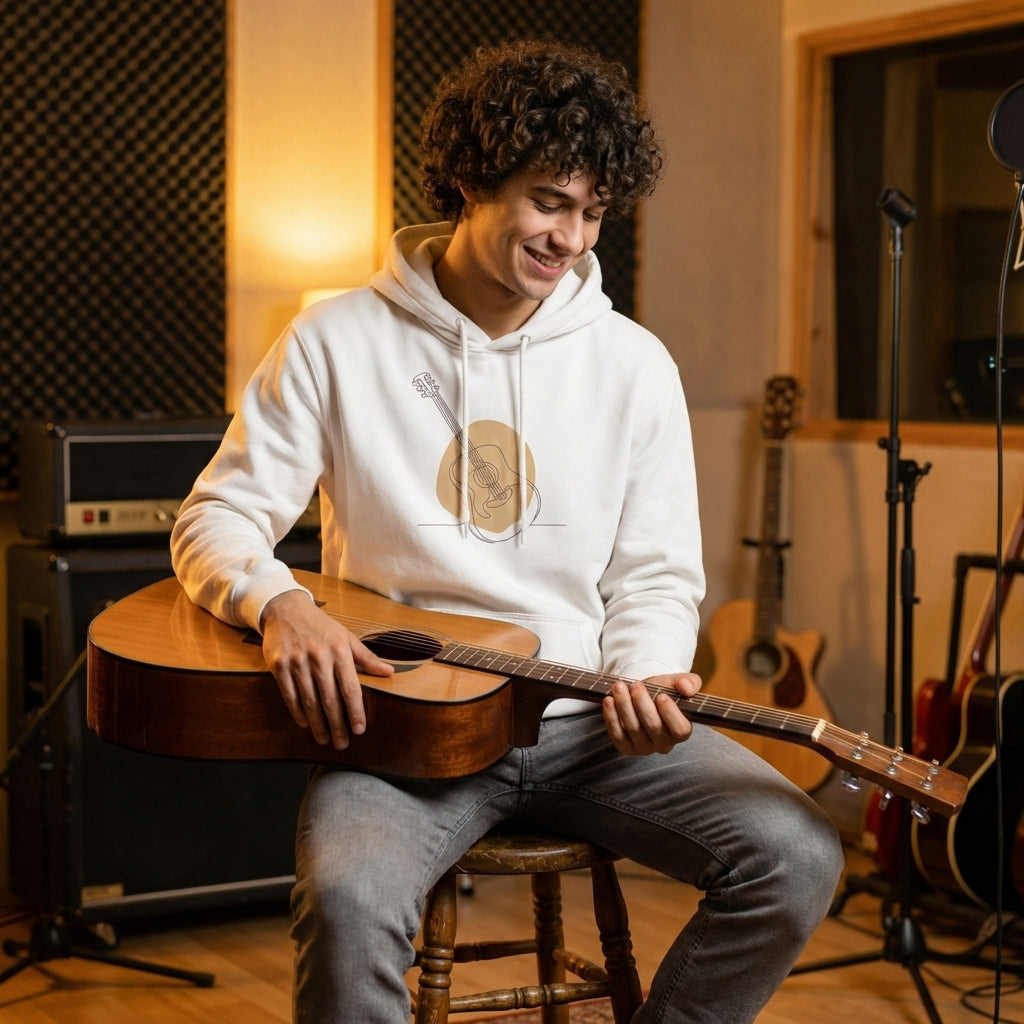 Adult Hoodie · Acoustic Guitars - BM ink.