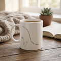 Choose Kindness · Ceramic Mug Ceramic White Left - BM ink.